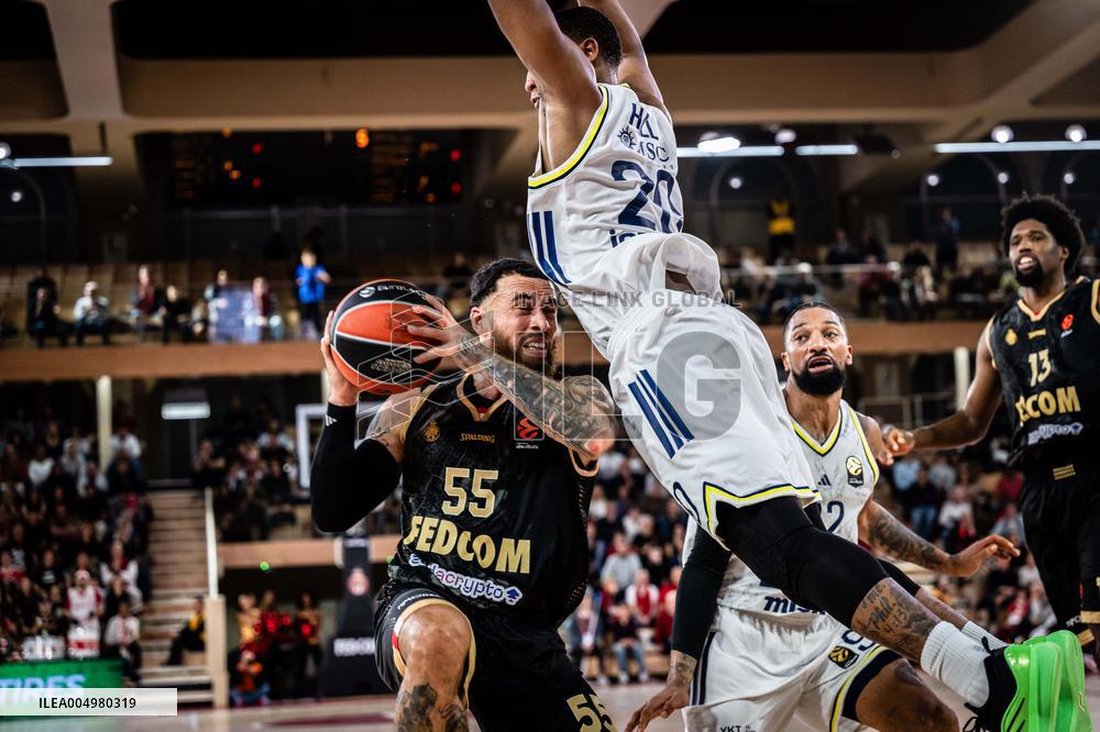 Basket Euroleague Monaco vs Fenerbahce - Monaco