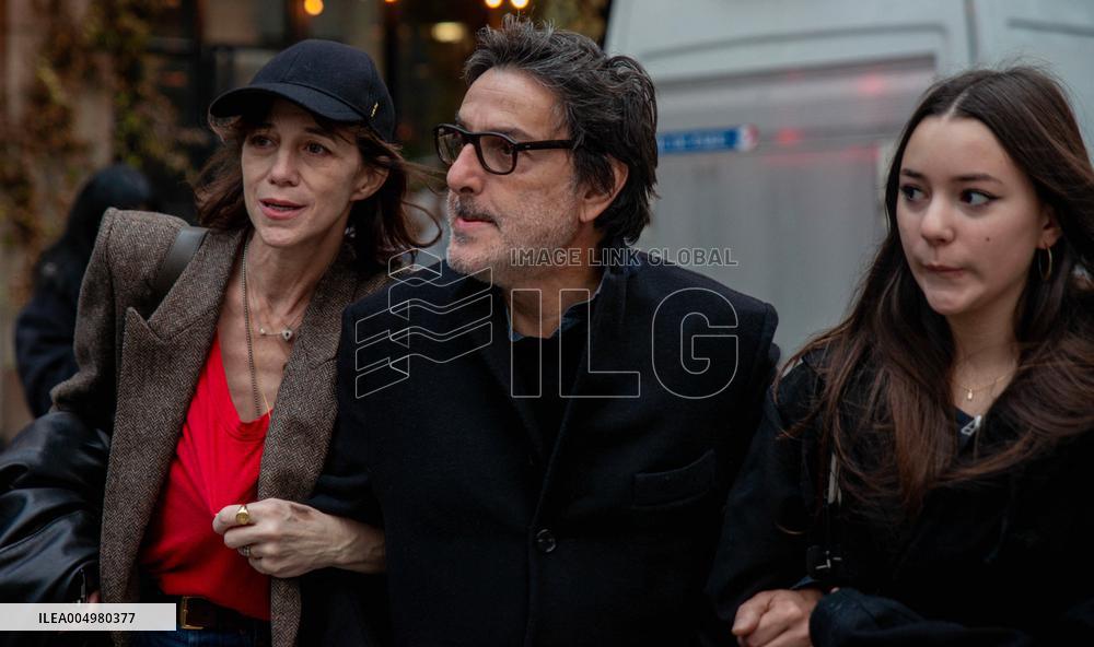 Inauguration of The Jane Birkin Footbridge - Paris