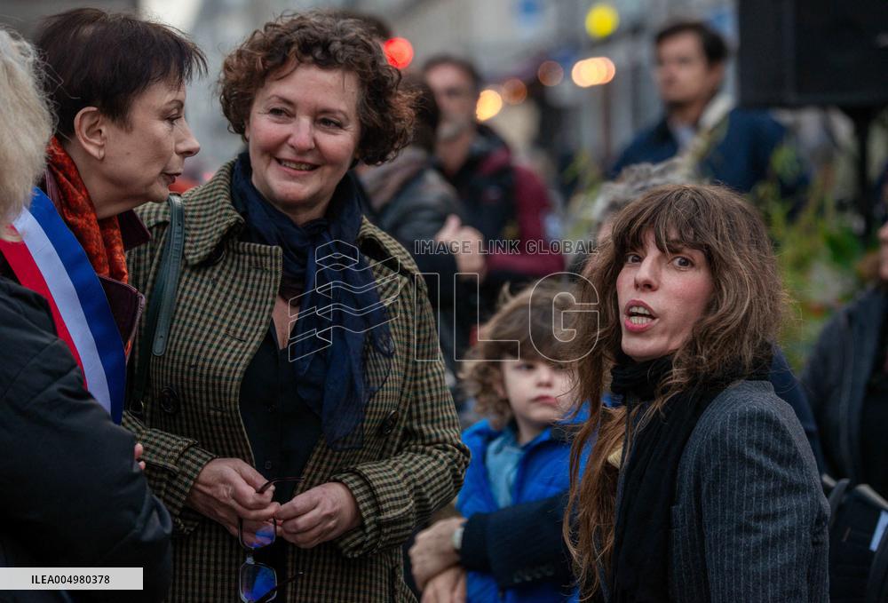 Inauguration of The Jane Birkin Footbridge - Paris