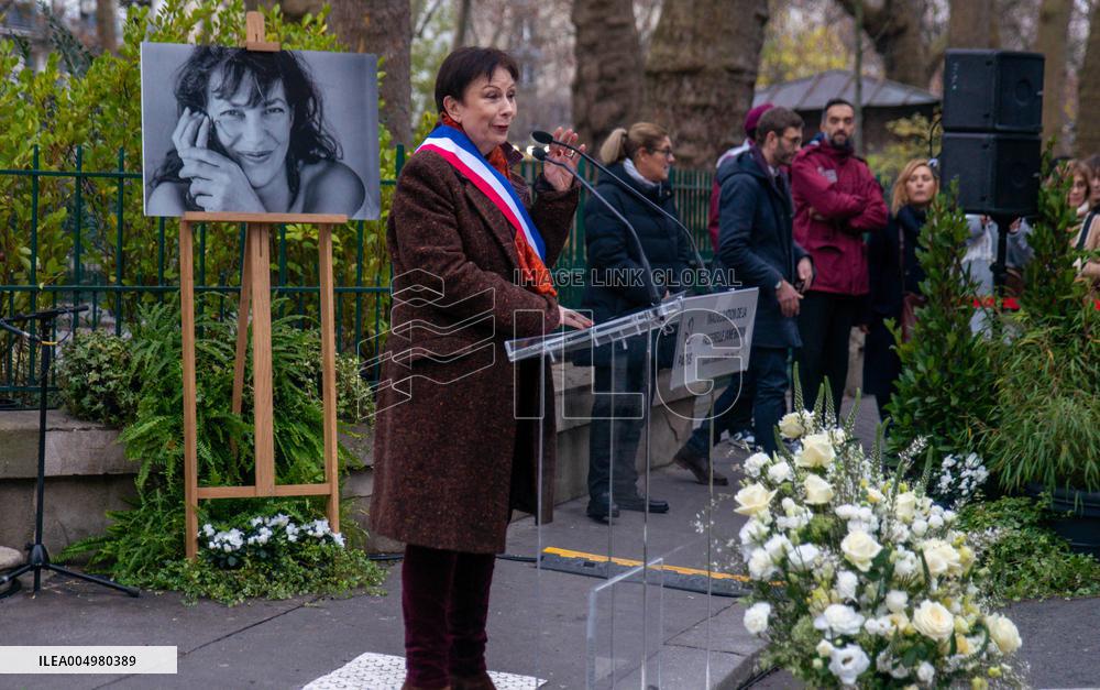 Inauguration of The Jane Birkin Footbridge - Paris