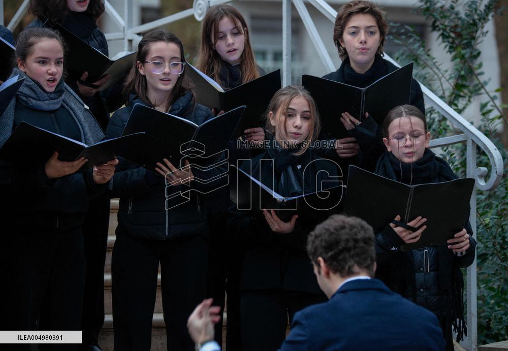 Inauguration of The Jane Birkin Footbridge - Paris