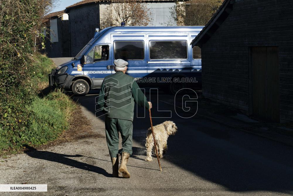 Farmers Protest Against Government's Health Policy on CND - France