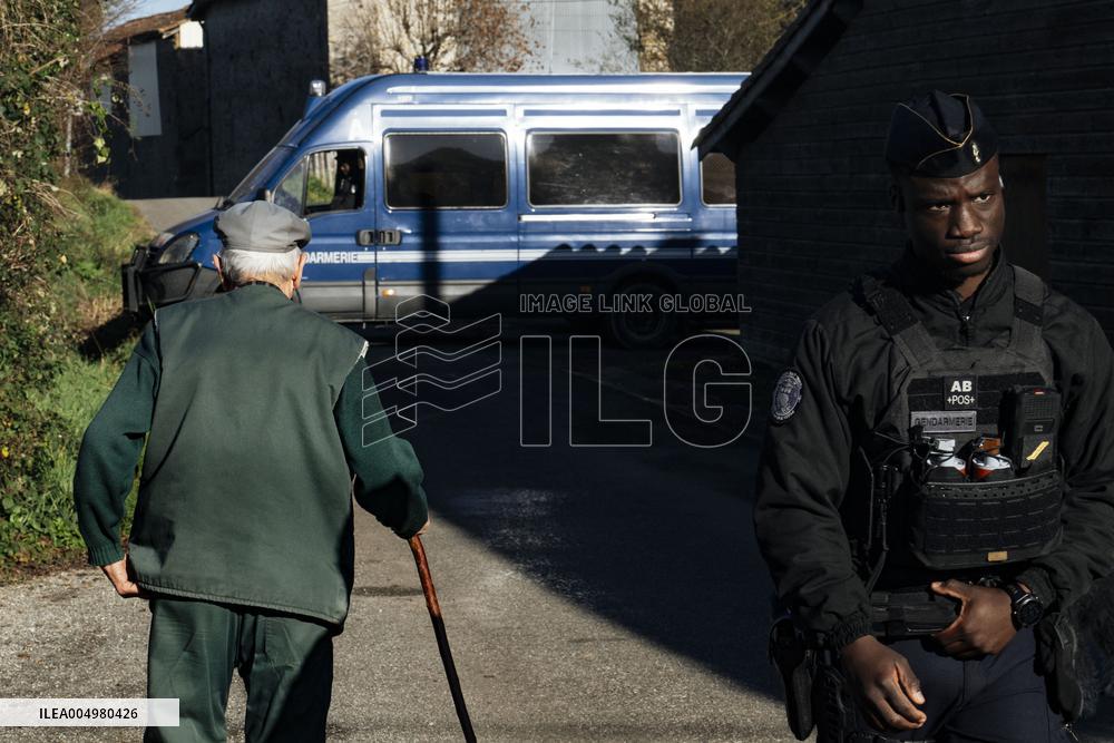 Farmers Protest Against Government's Health Policy on CND - France