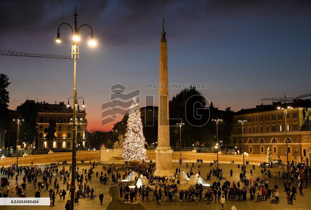 Christmas Lights in Rome - Italy