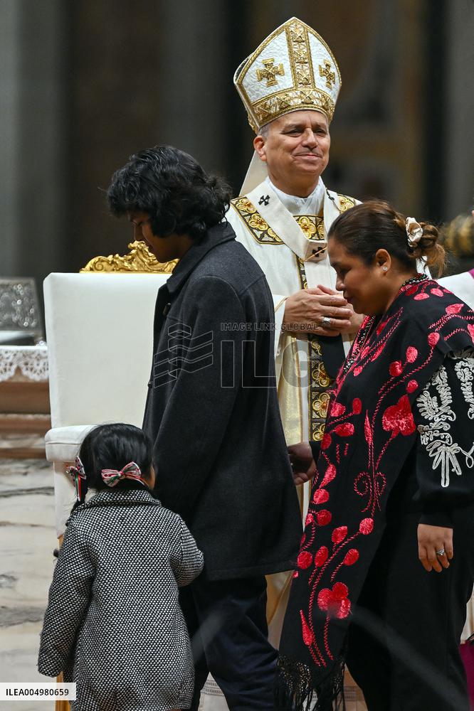 Pope Leo XIV Presides Mass For Feast of Our Lady of Guadalupe - Vatican
