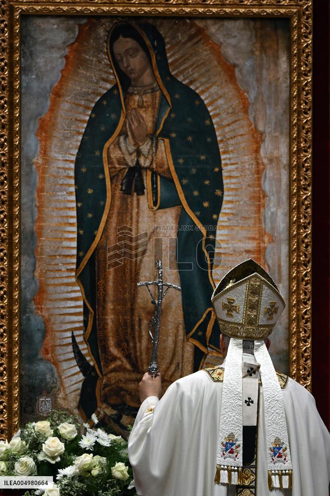 Pope Leo XIV Presides Mass For Feast of Our Lady of Guadalupe - Vatican