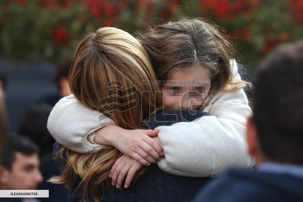 Giorgia Meloni And Daughter At Last Day of Atreyu 2025 - Rome