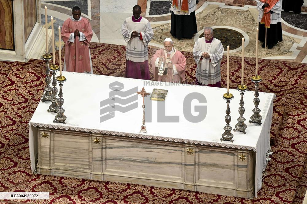 Pope Leo XIV Celebrates Mass For Jubilee of Prisoners - Vatican