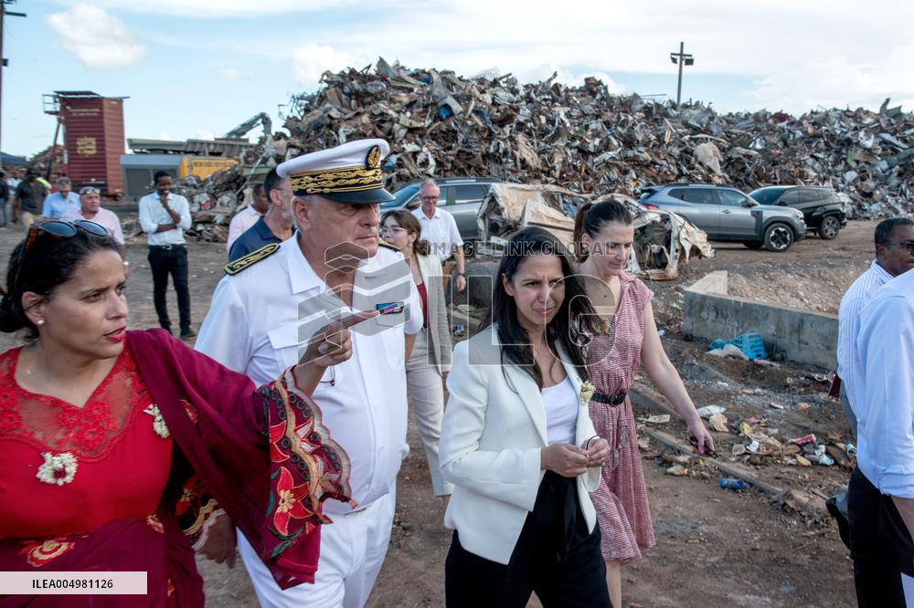 Overseas Minister Naima Moutchou Visits Mayotte - Day 1