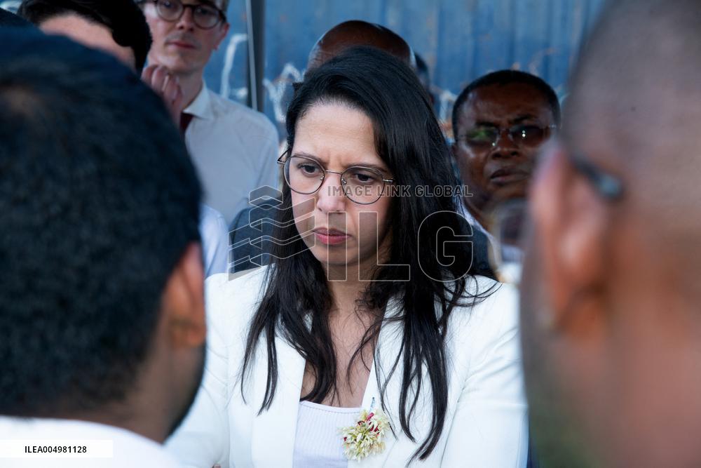 Overseas Minister Naima Moutchou Visits Mayotte - Day 1
