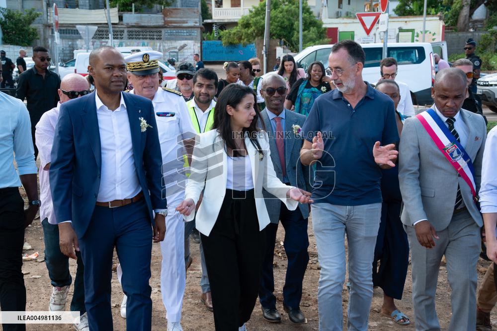 Overseas Minister Naima Moutchou Visits Mayotte - Day 1