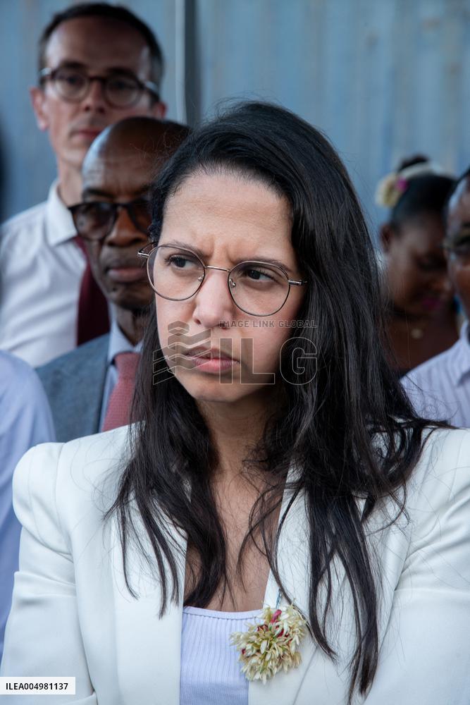 Overseas Minister Naima Moutchou Visits Mayotte - Day 1