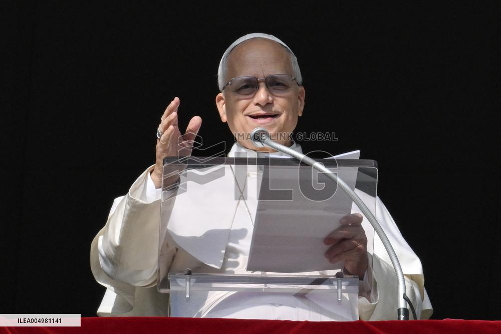 Pope Leo XIV Leads the Angelus Prayer - Vatican