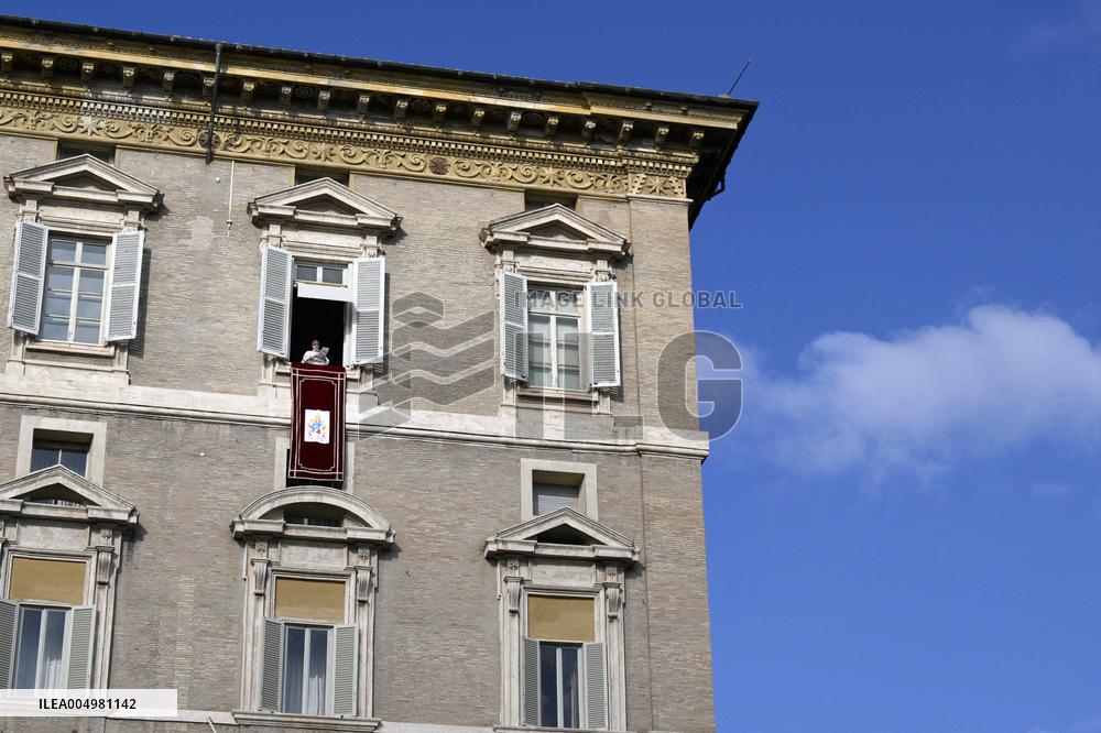Pope Leo XIV Leads the Angelus Prayer - Vatican