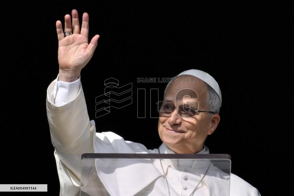 Pope Leo XIV Leads the Angelus Prayer - Vatican