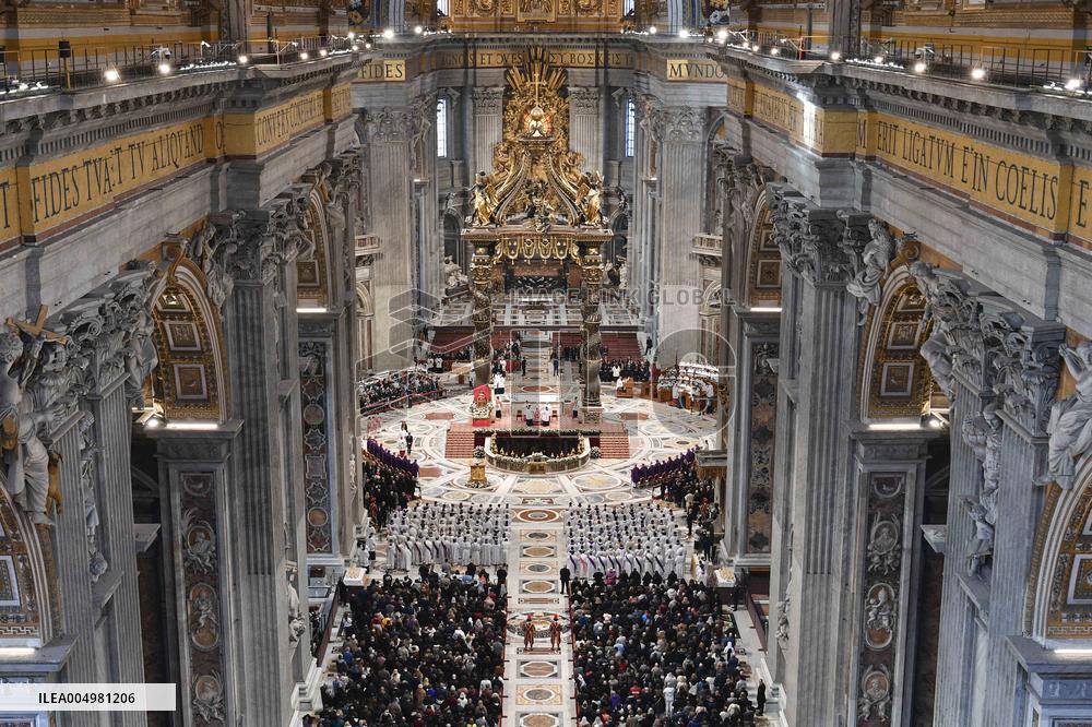 Pope Leo XIV Celebrates Holy Jubilee Mass - Vatican