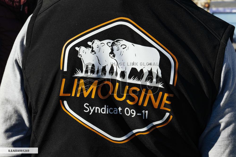 Farmers Protest And Block On Highway A64 - France