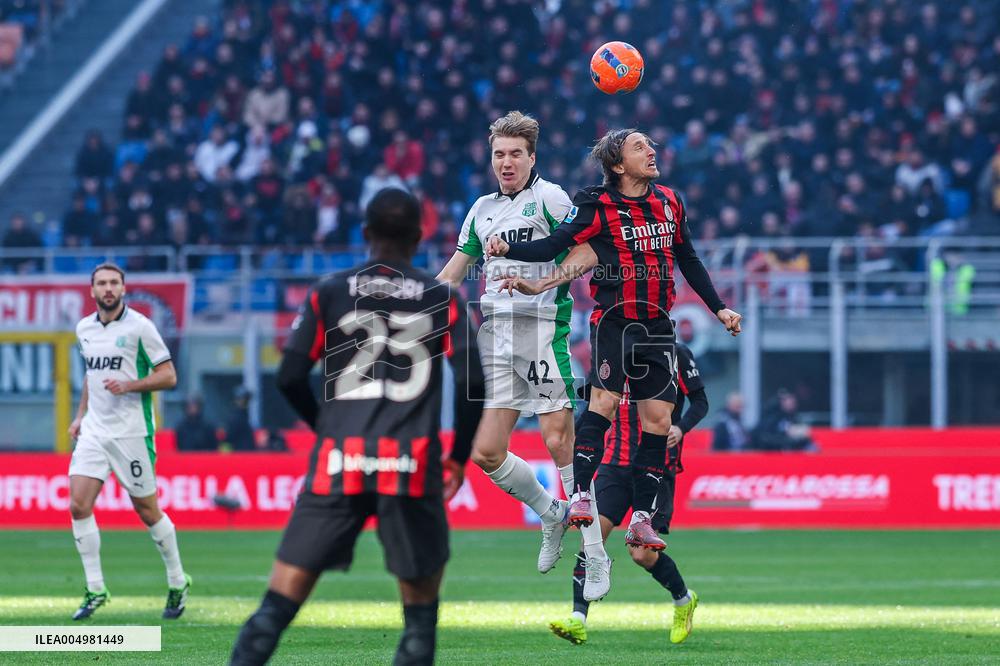 CALCIO - Serie A - AC Milan vs US Sassuolo