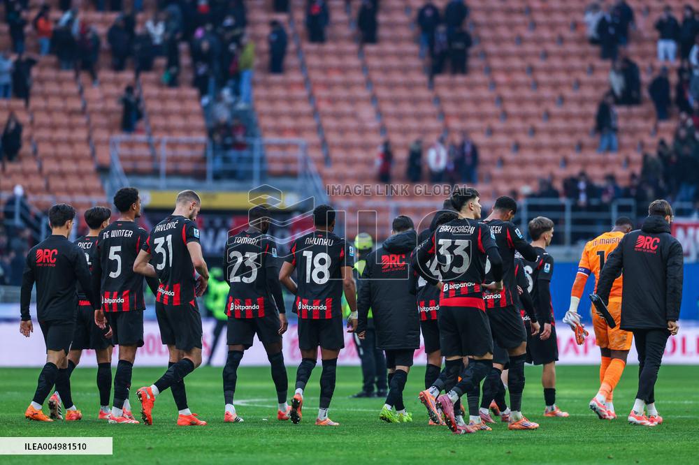 CALCIO - Serie A - AC Milan vs US Sassuolo