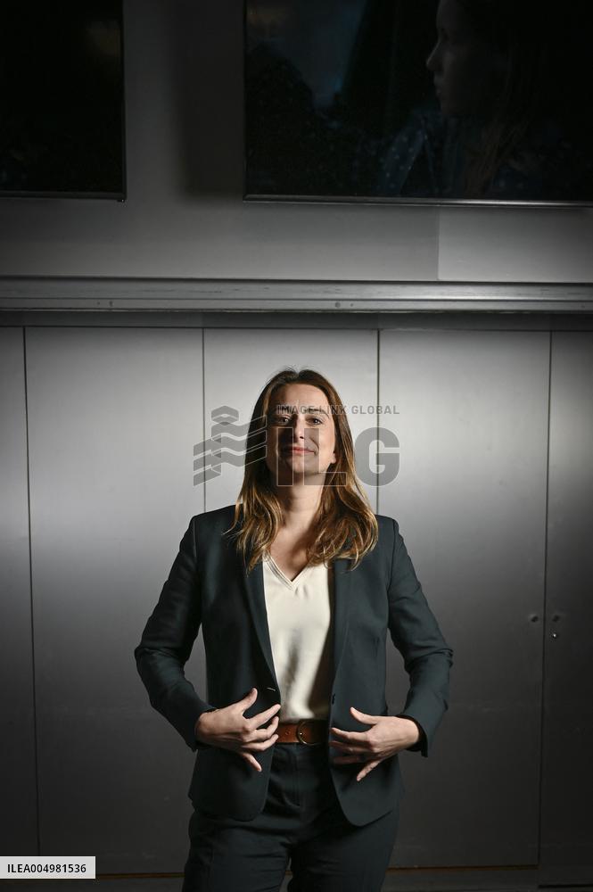 Marine Tondelier Portraits On Dimanche En Politique - Paris