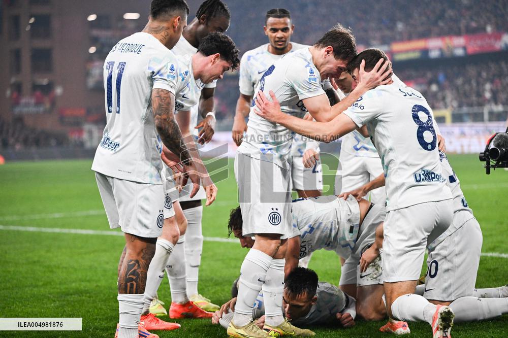 CALCIO - Serie A - Genoa CFC vs Inter - FC Internazionale