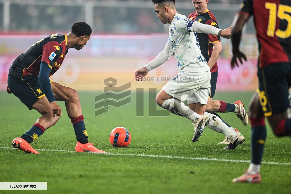 CALCIO - Serie A - Genoa CFC vs Inter - FC Internazionale