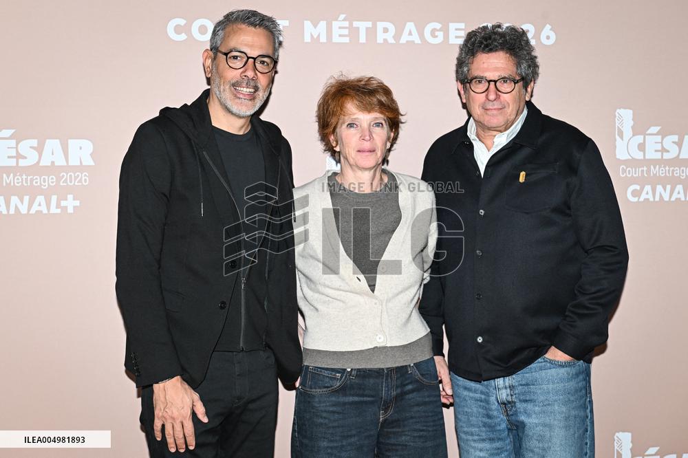 Photocall Courts Metrages Cesar 2026 in Paris FA