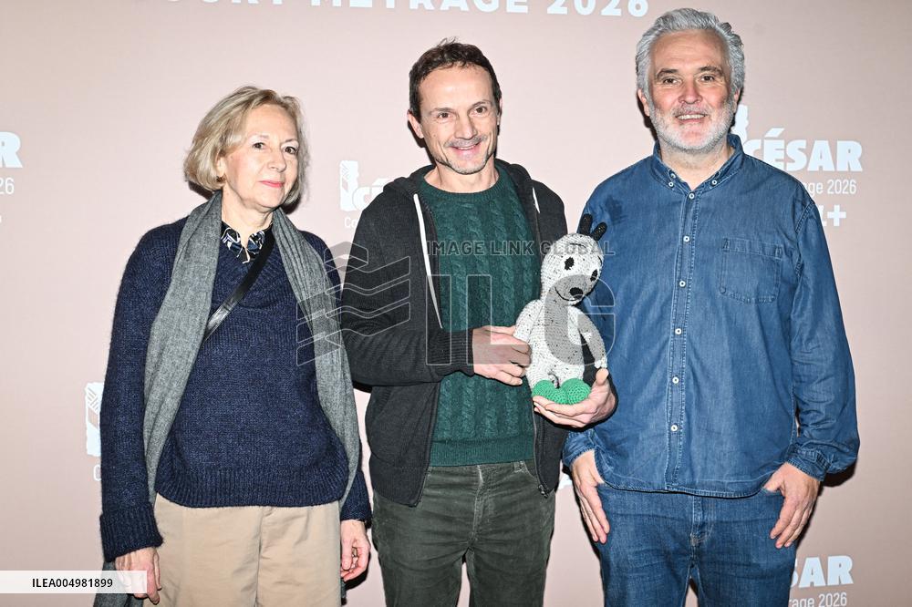 Photocall Courts Metrages Cesar 2026 in Paris FA
