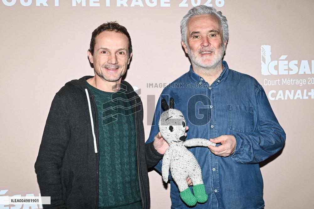 Photocall Courts Metrages Cesar 2026 in Paris FA