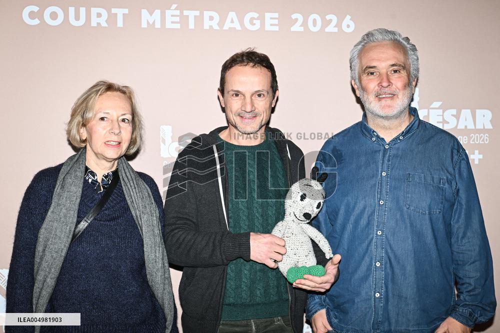 Photocall Courts Metrages Cesar 2026 in Paris FA