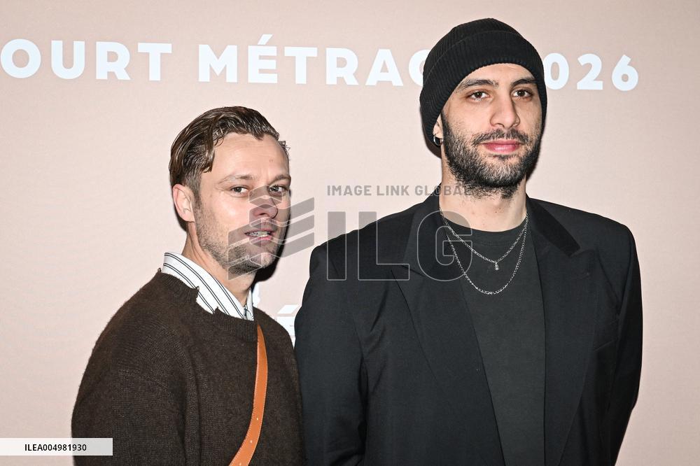 Photocall Courts Metrages Cesar 2026 in Paris FA