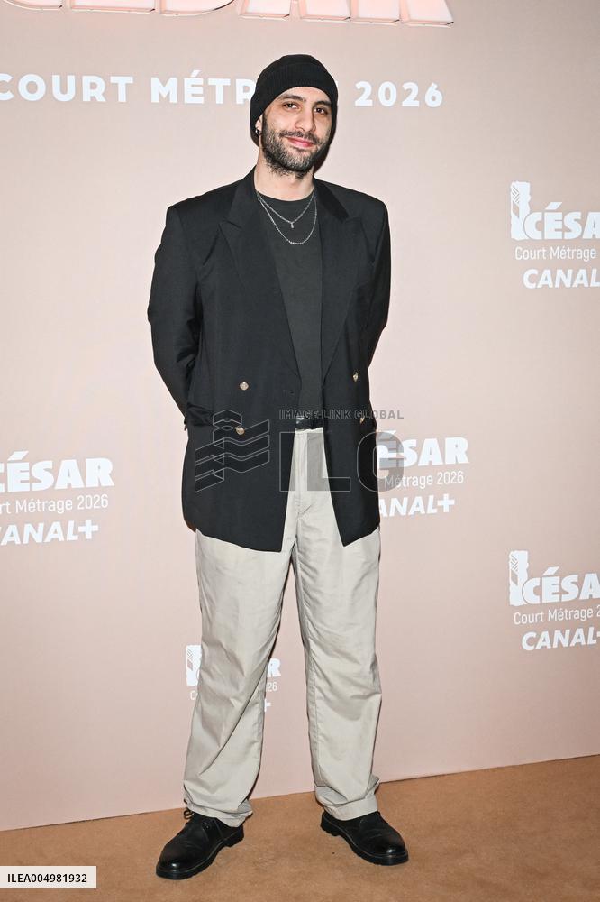 Photocall Courts Metrages Cesar 2026 in Paris FA