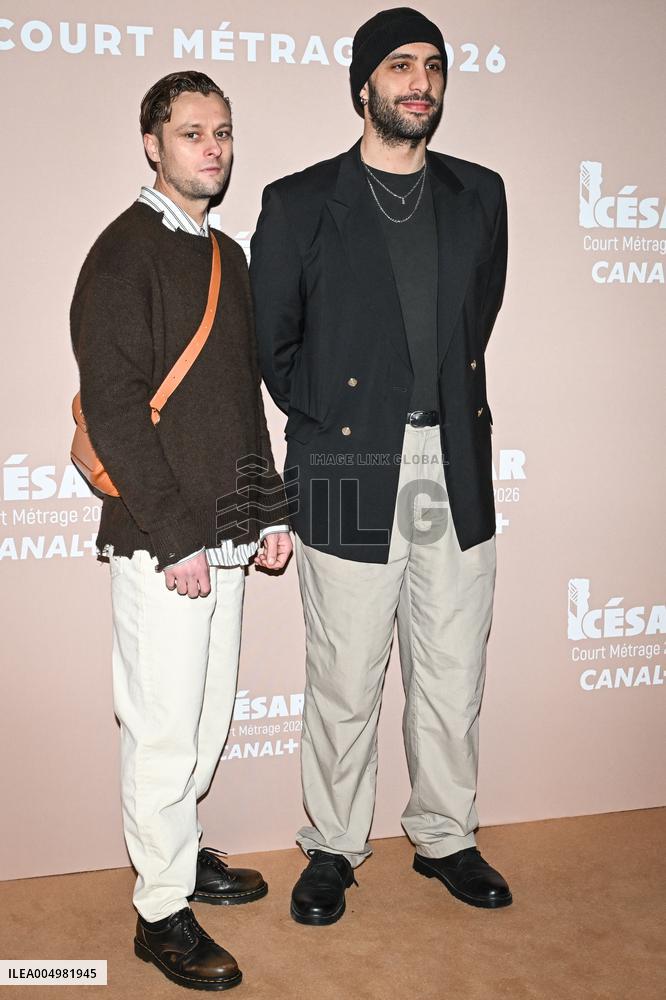 Photocall Courts Metrages Cesar 2026 in Paris FA