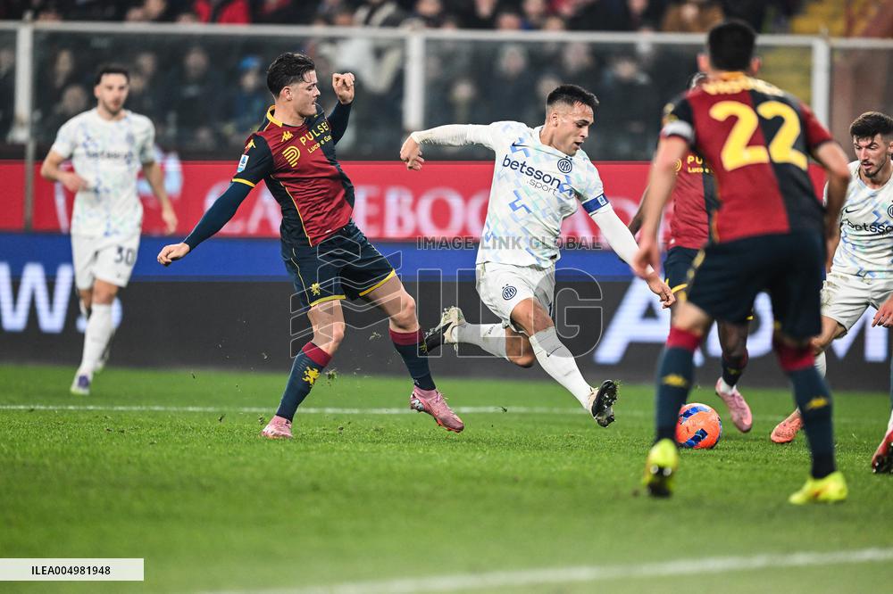 CALCIO - Serie A - Genoa CFC vs Inter - FC Internazionale