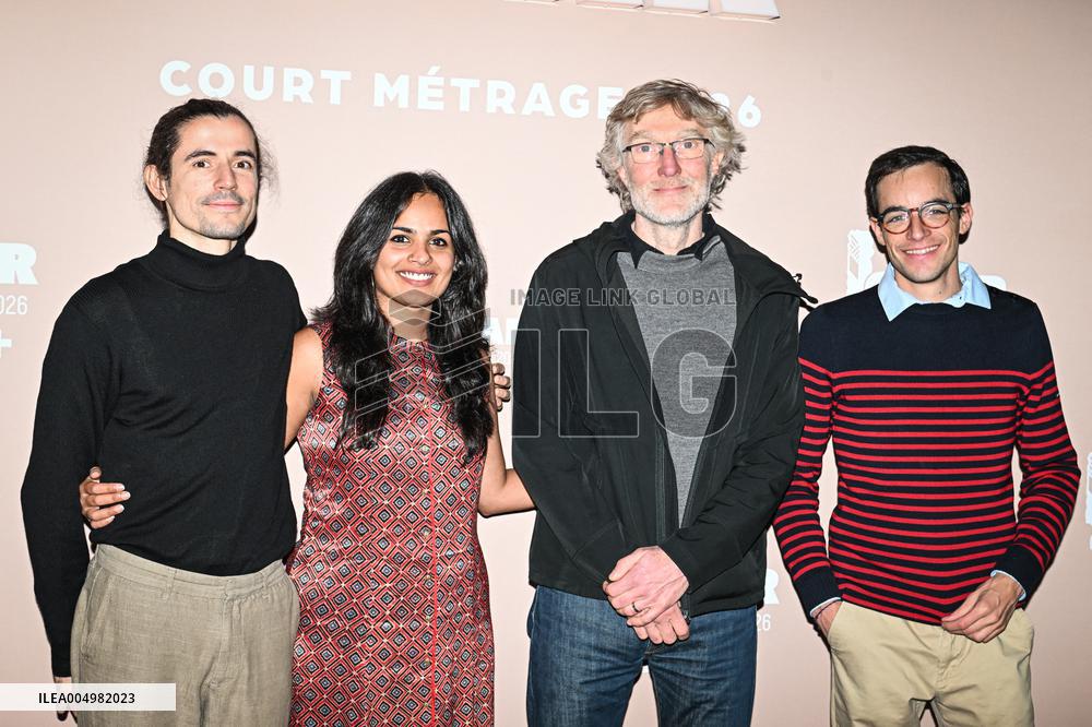 Photocall Courts Metrages Cesar 2026 in Paris FA