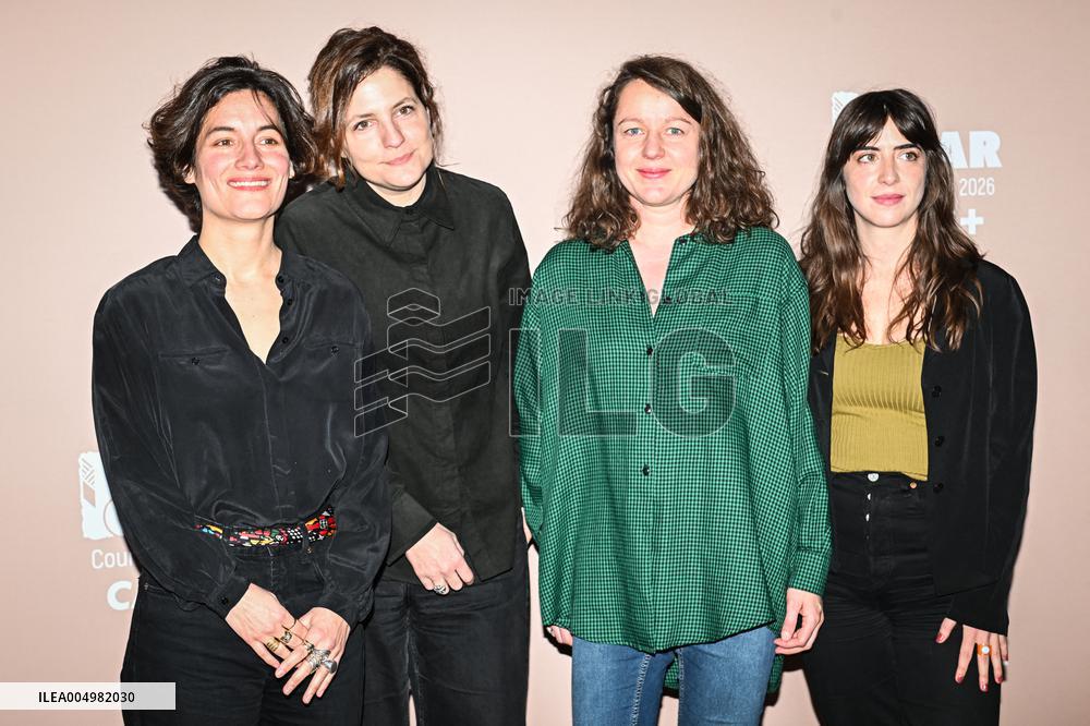 Photocall Courts Metrages Cesar 2026 in Paris FA