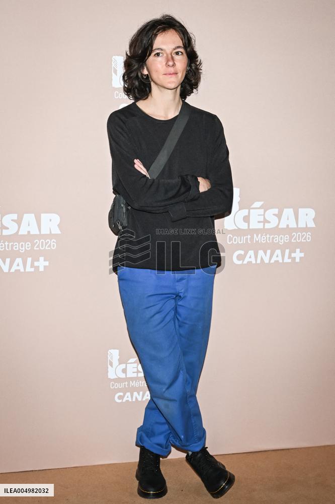 Photocall Courts Metrages Cesar 2026 in Paris FA