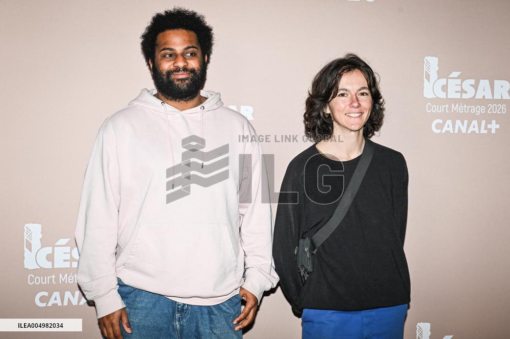 Photocall Courts Metrages Cesar 2026 in Paris FA