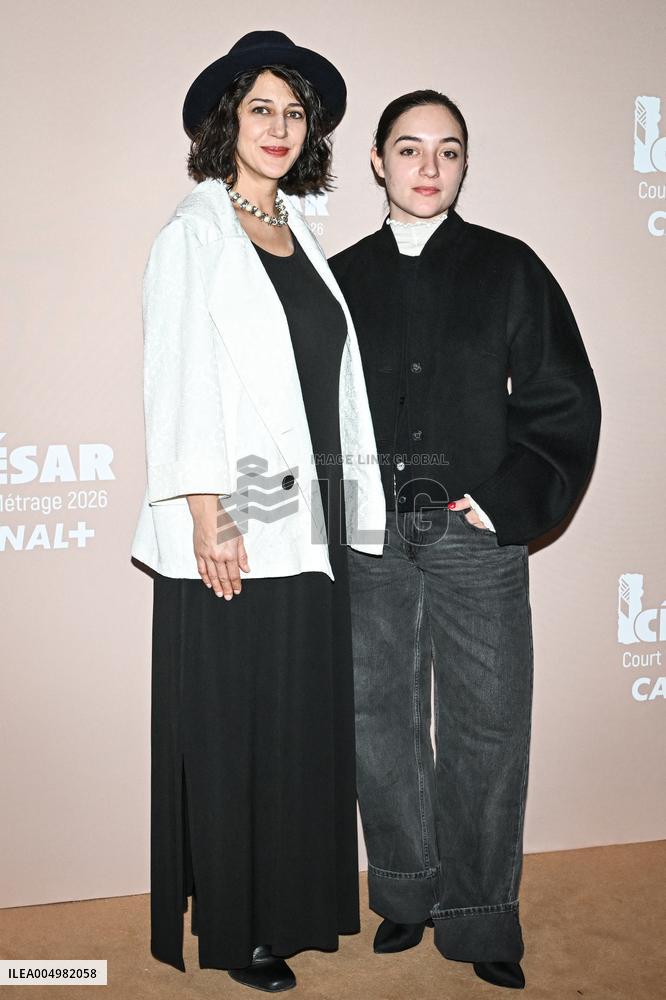Photocall Courts Metrages Cesar 2026 in Paris FA