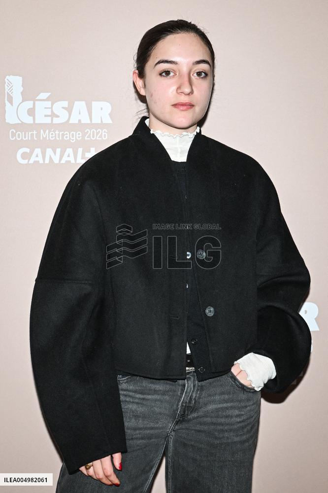 Photocall Courts Metrages Cesar 2026 in Paris FA