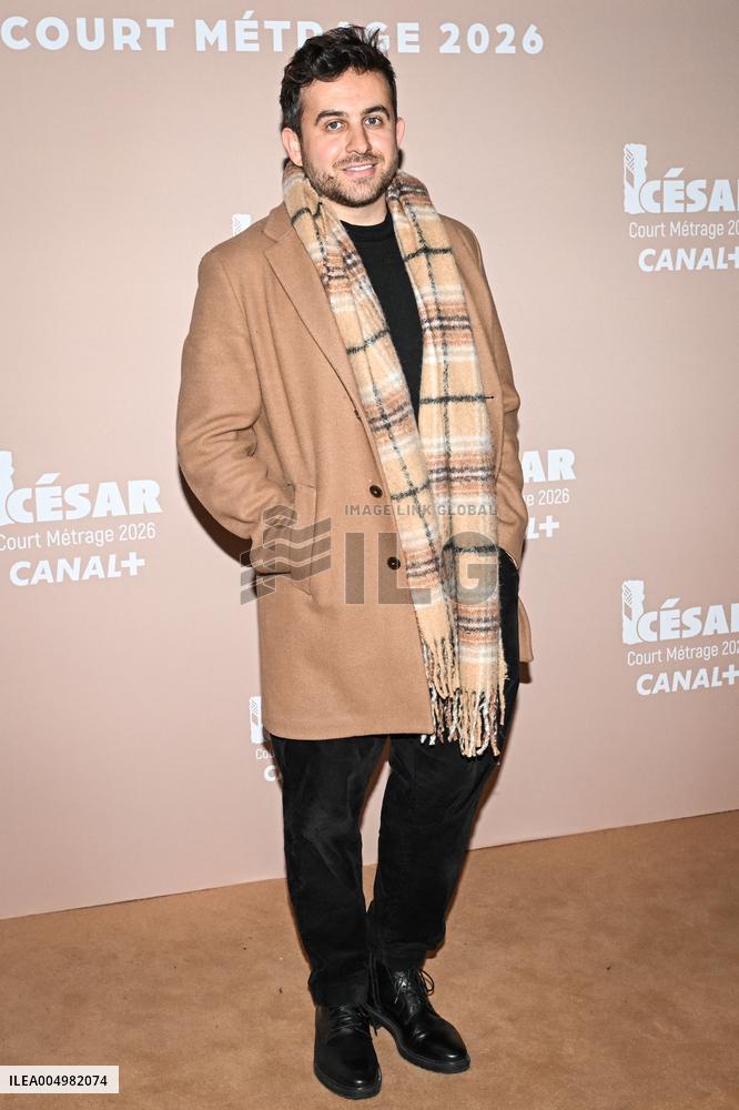 Photocall Courts Metrages Cesar 2026 in Paris FA