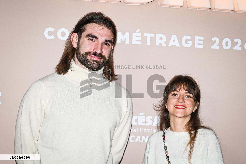 Photocall Courts Metrages Cesar 2026 in Paris FA