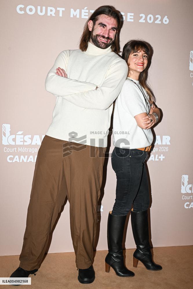 Photocall Courts Metrages Cesar 2026 in Paris FA