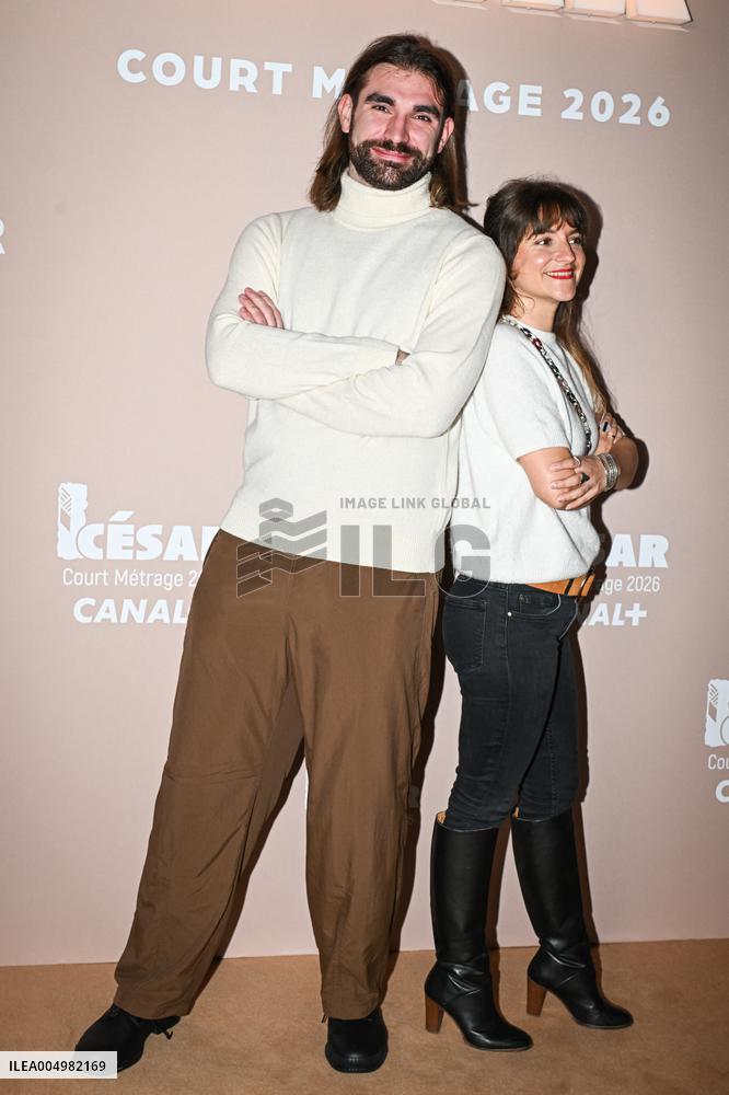 Photocall Courts Metrages Cesar 2026 in Paris FA