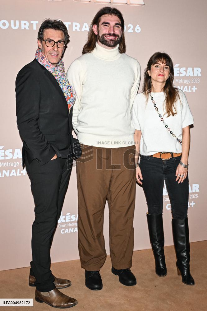 Photocall Courts Metrages Cesar 2026 in Paris FA