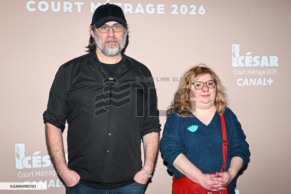 Photocall Courts Metrages Cesar 2026 in Paris FA