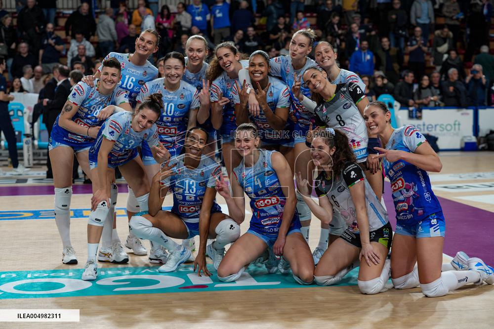 VOLLEY - Serie A1 Femminile - Igor Gorgonzola Novara vs Omag-Mt San Giovanni In M.No