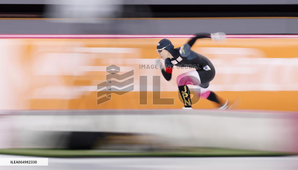 Speed skating: World Cup in Hamar