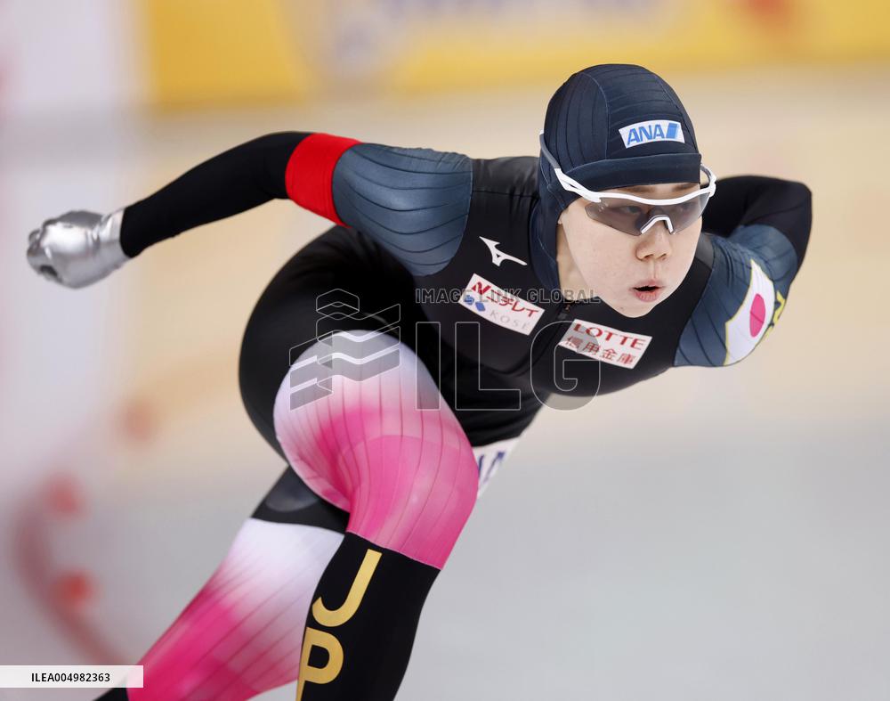 Speed skating: World Cup in Hamar