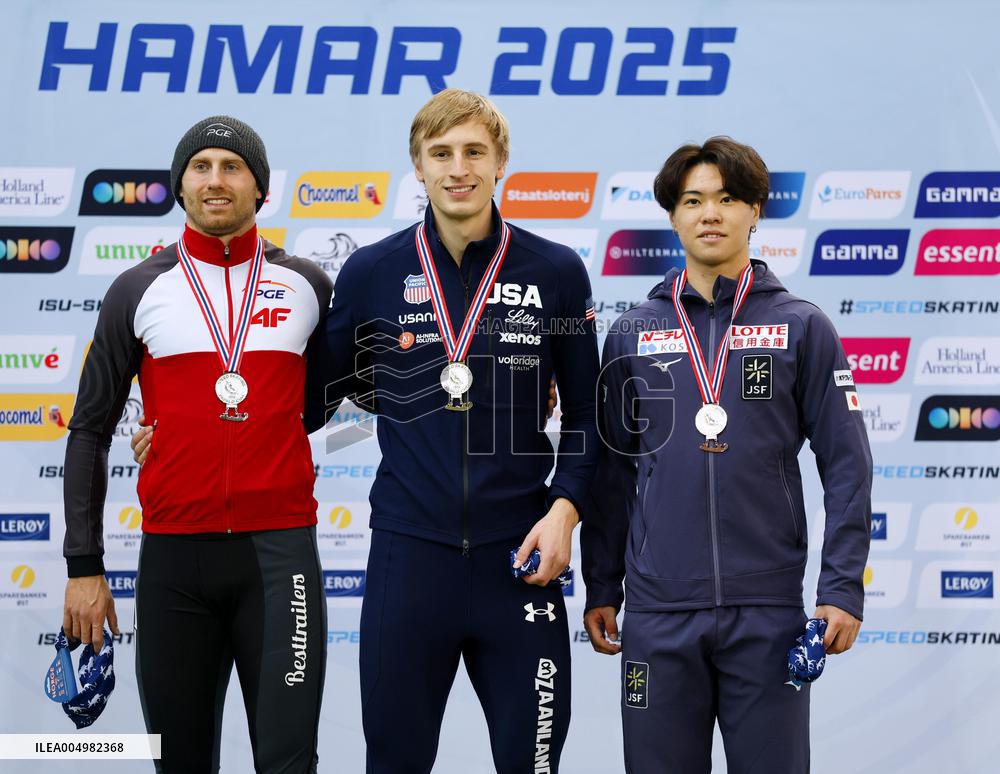 Speed skating: World Cup in Hamar